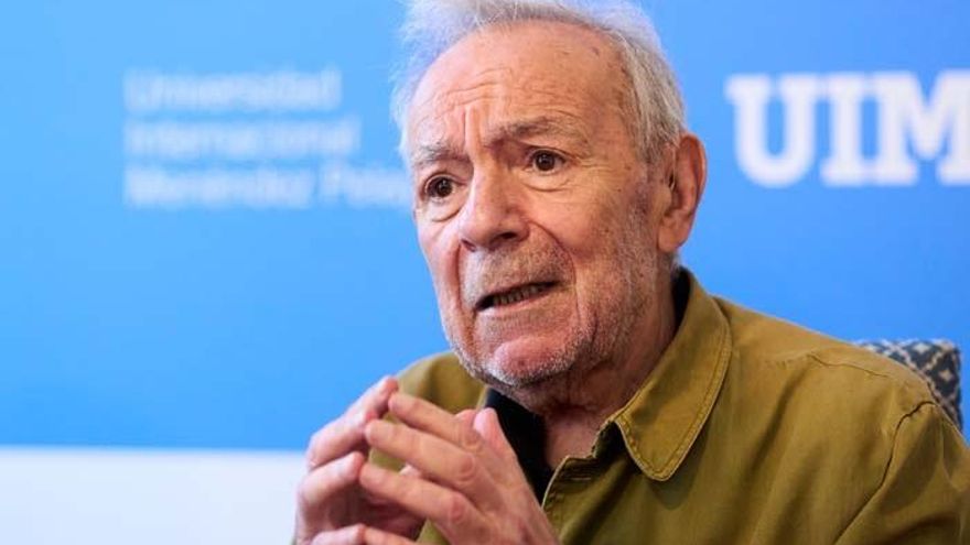 El actor y director teatral José Luis Gómez en la UIMP.