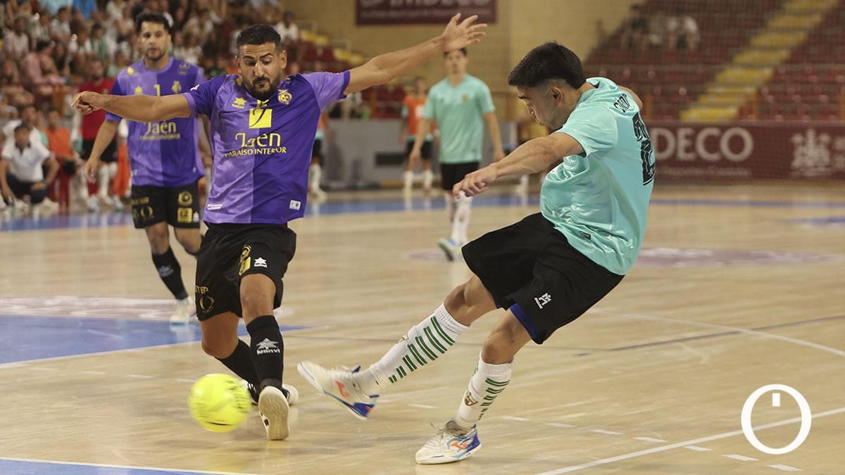 El partido amistoso del Córdoba Patrimonio contra el Jaén FS, en imágenes