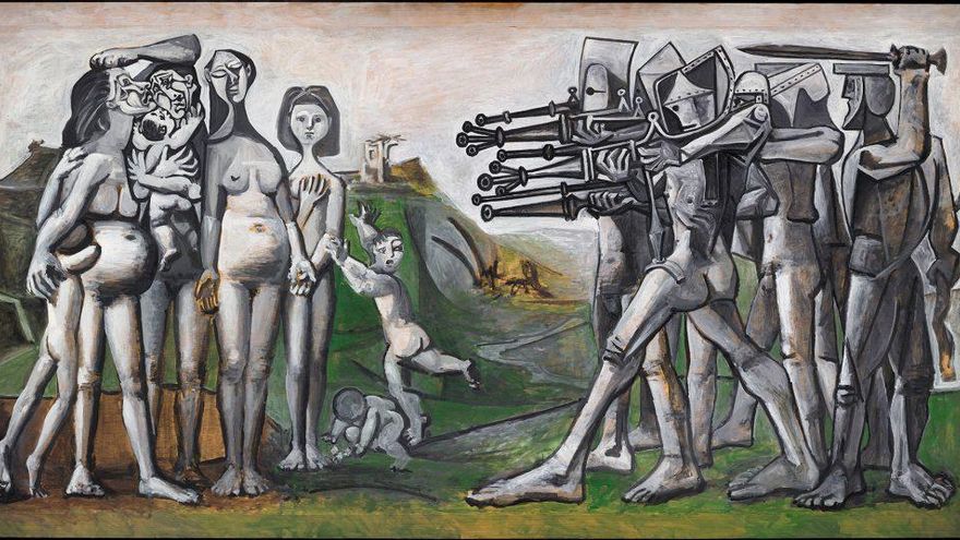 "Masacre en Corea": el cuadro que Picasso pintó para denunciar la guerra y que no existiría sin la obra más famosa de Goya
