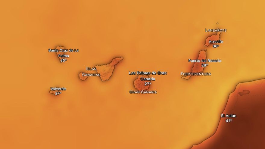 La Aemet amplia los avisos amarillos a más islas de Canarias esta semana