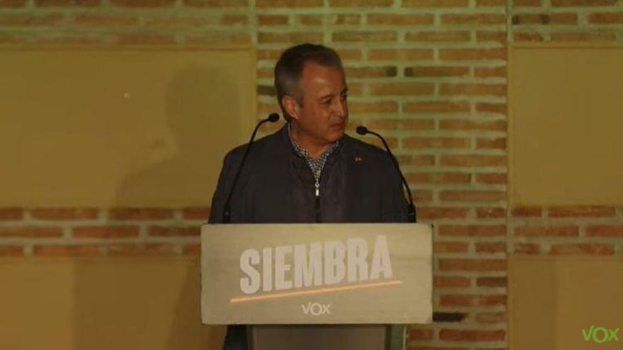 El diputado de Vox por Valladolid, Pablo Sáez