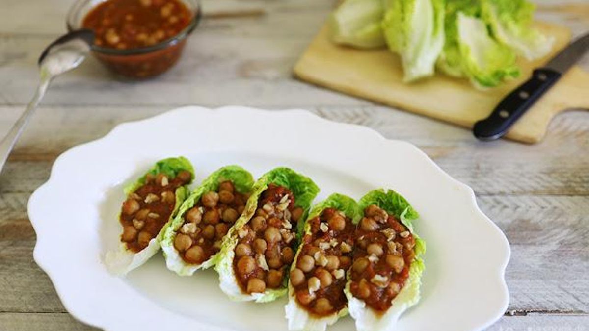 Lentejas en ensalada