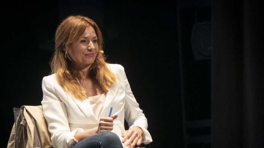 Patricia Simón en la Filmoteca de Cantabria