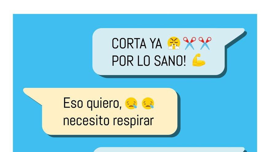 Cartel de la campaña del Grupo Canario de Cáncer de Pulmón.