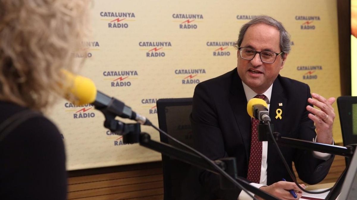 Torra pide un "relator internacional" en su diálogo con el Gobierno como condición para tramitar los Presupuestos