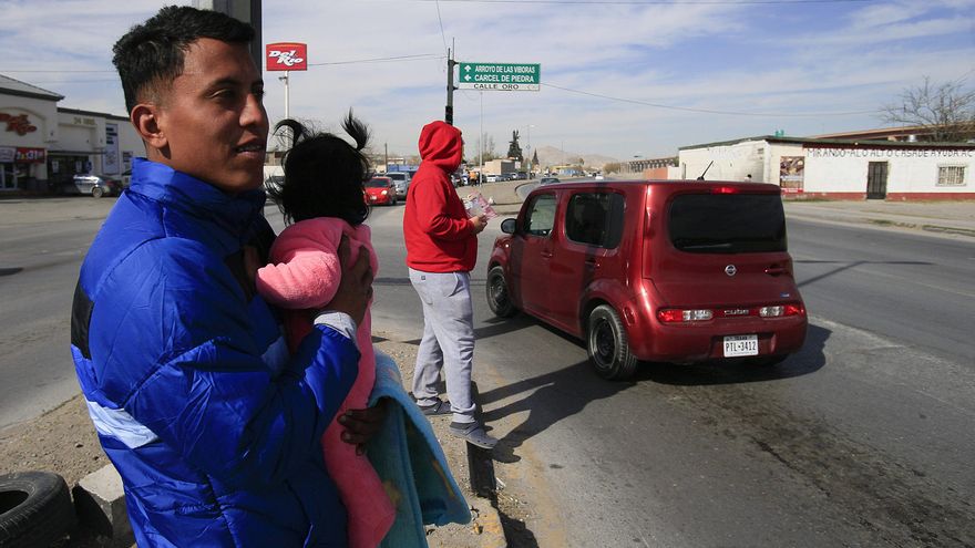 La llegada de niños migrantes sorprende a la frontera norte de México
