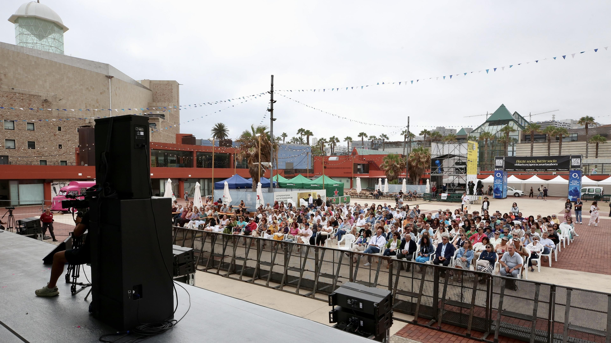 Arrancamos la jornada del sábado en el Festival de las Ideas y la Cultura