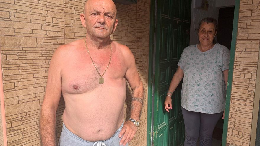 Quini, un vecino del barrio cercano al Polo Químico de Huelva