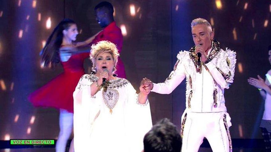 El 'Sálvame Mediafest 2' alzó a Kiko Hernández y Karina como ganadores y homenajeó a Álex Casademunt