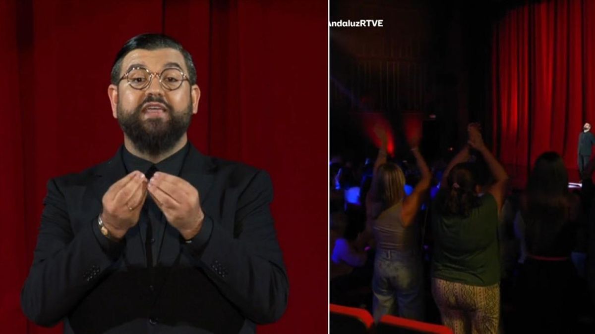 Manu Sánchez pone en pie al público de 'El perro andaluz' con su monólogo contra el centralismo: "Cabemos todas las Españas"
