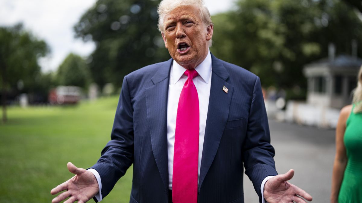 El presidente de Estados Unidos, Donald Trump.