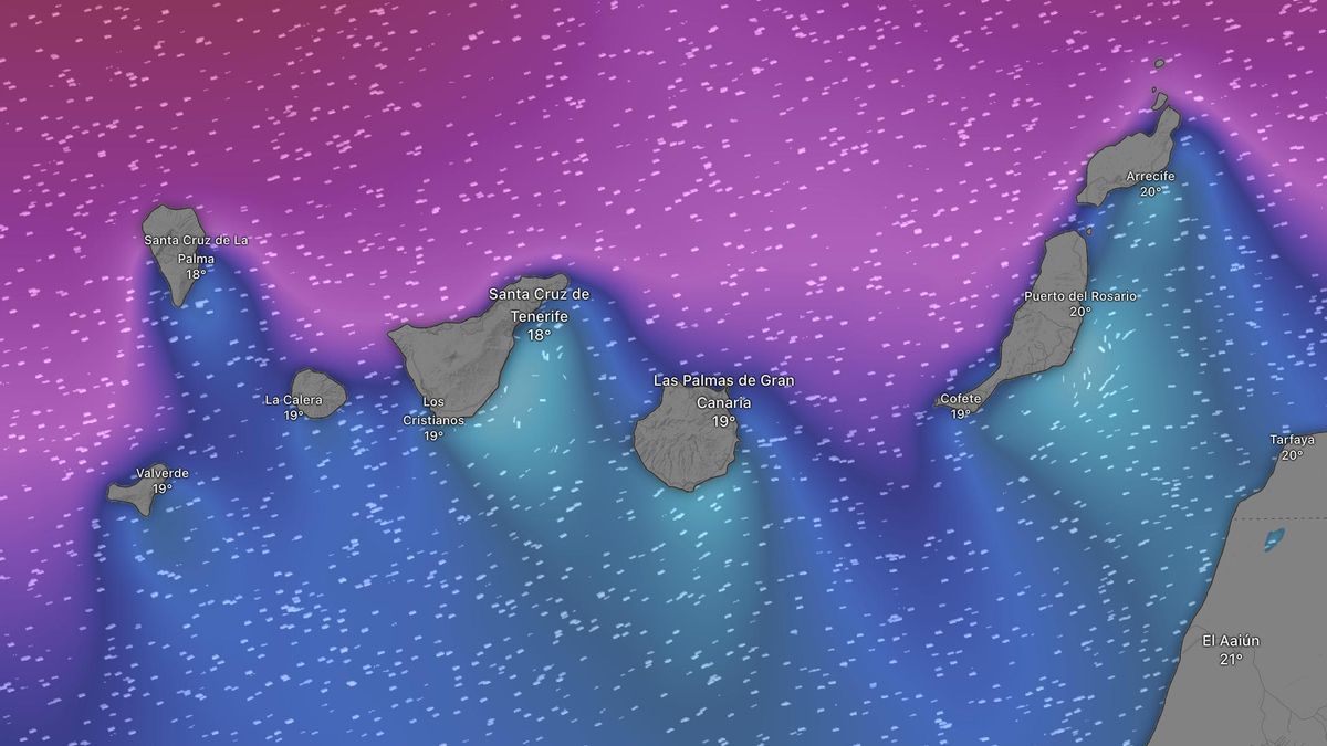 Nuevo aviso amarillo de Aemet en Canarias