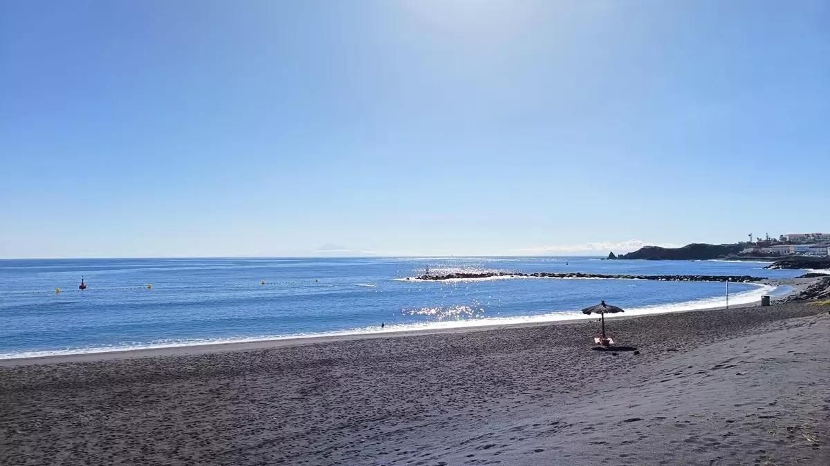 Imagen de archivo de la playa de Bajamar (Breña Alta).