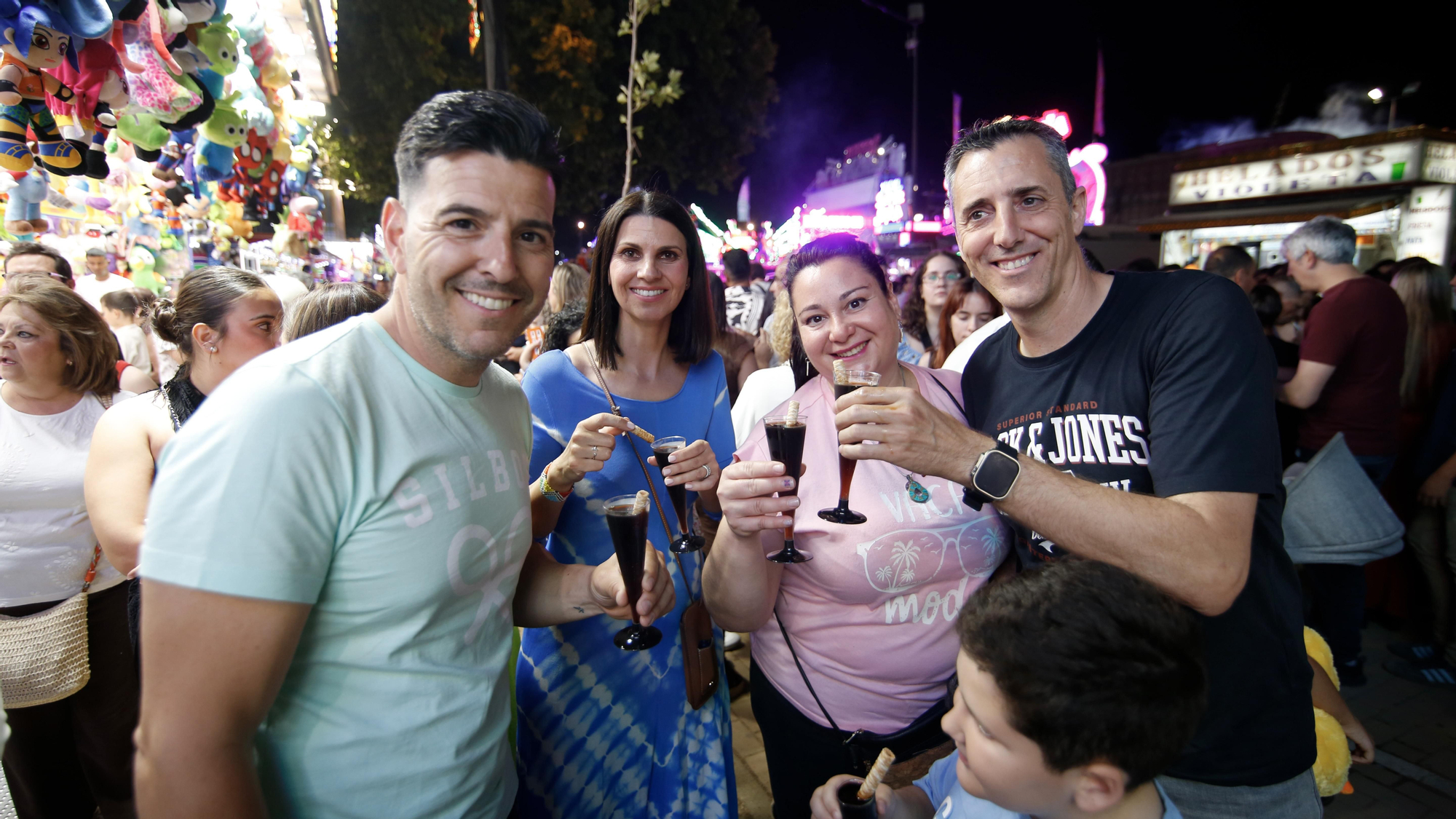 Comienzo de la feria 2026 y fuegos artificiales