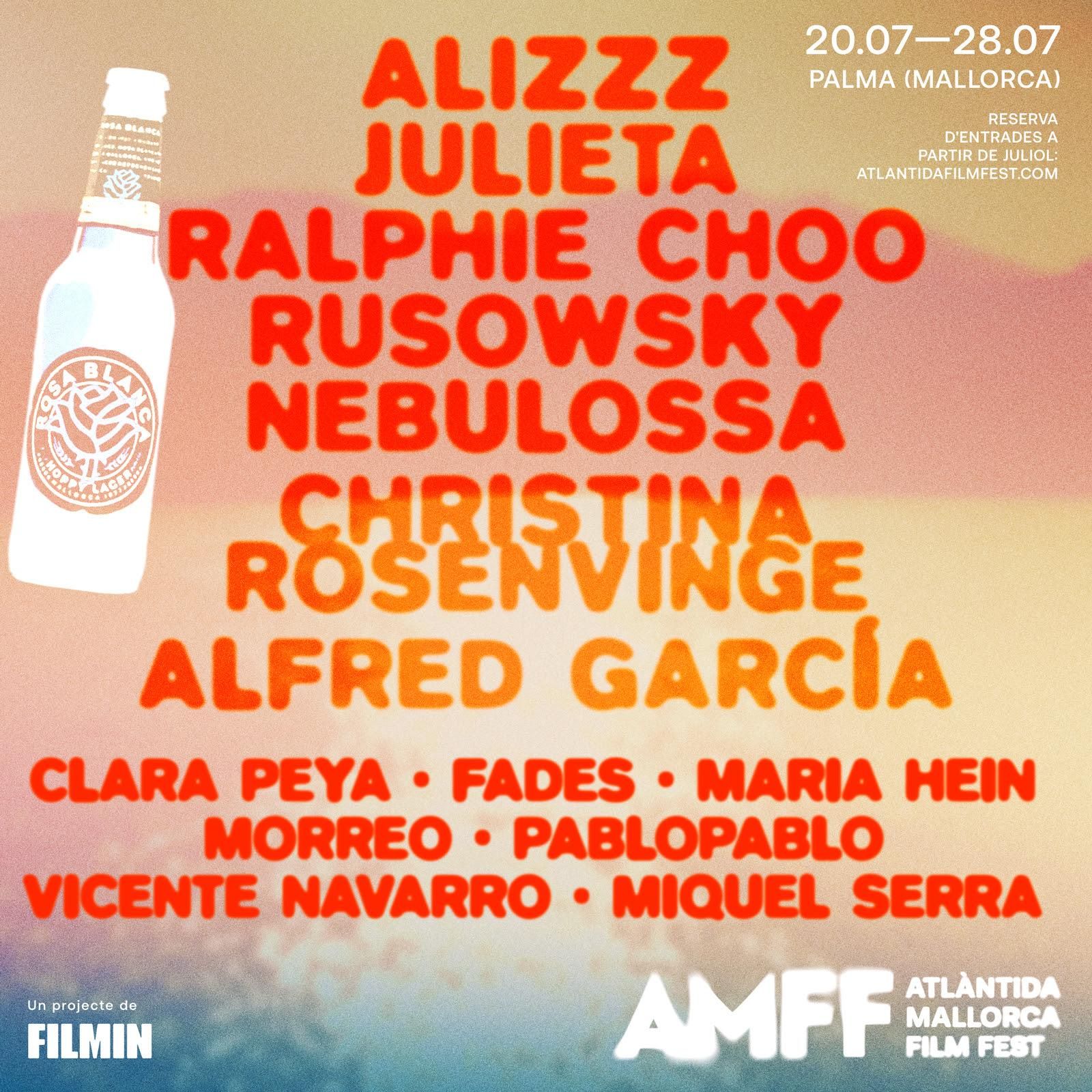 Cartel del Atlàntida Mallorca Film Fest.