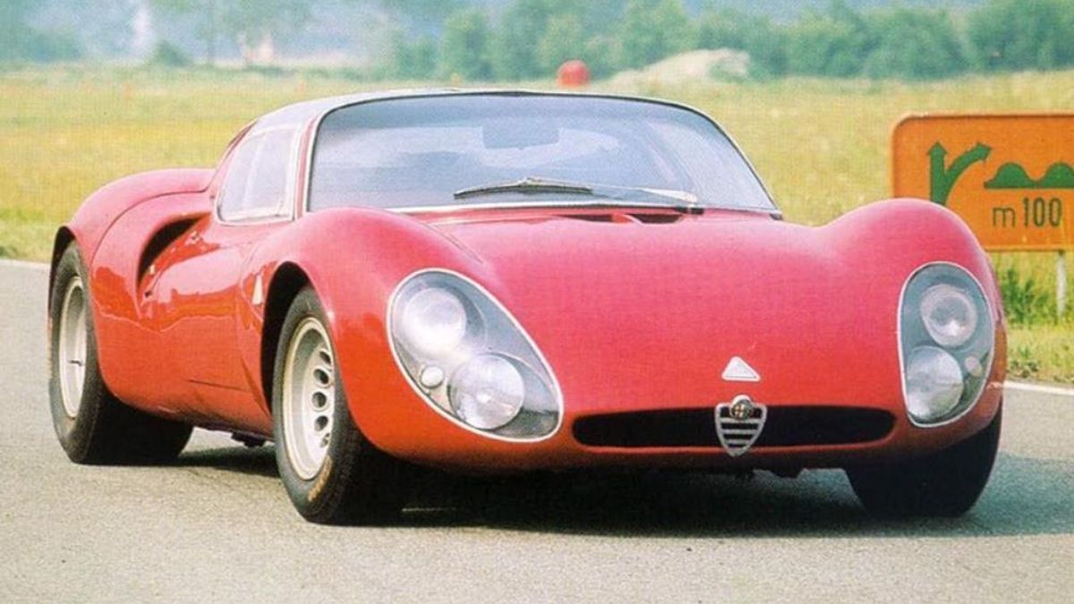 El Alfa Romeo 33 Stradale de 1967, obra de Franco Scaglione.