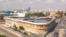 Vista panorámica del edifico Docks