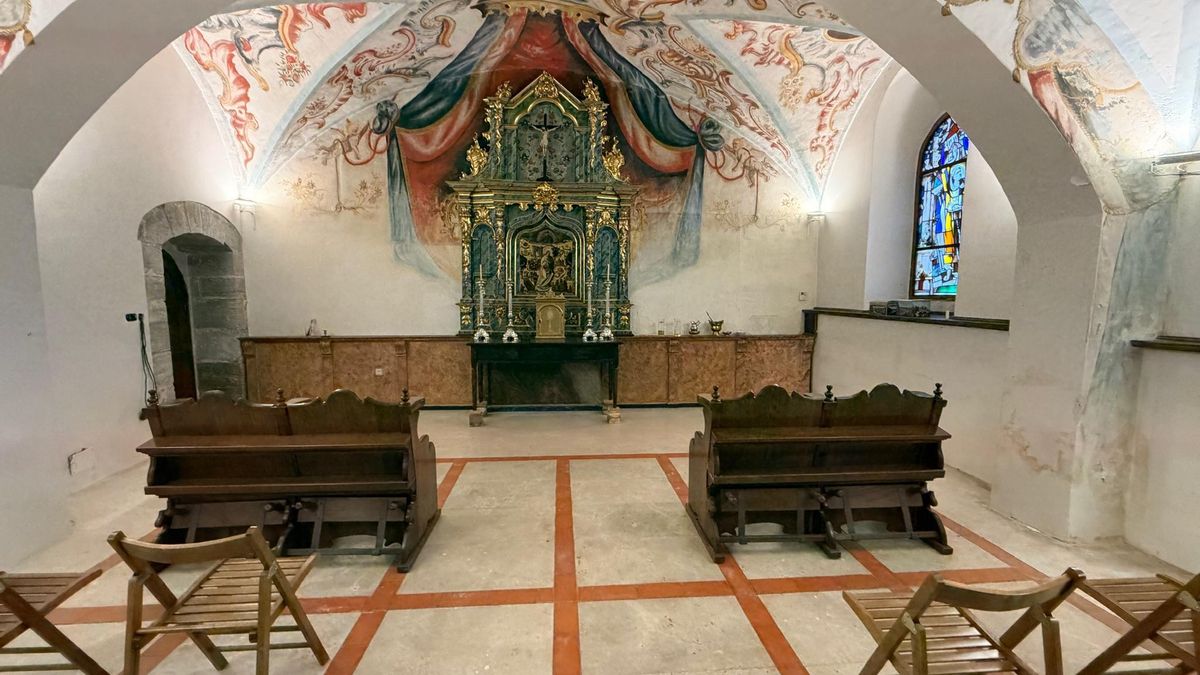 Estado en el que se recibió, en la jornada de ayer, el Monasterio de Santa Clara de Belorado.