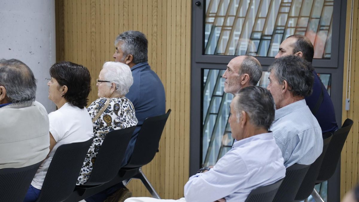 Algunos de los acusados