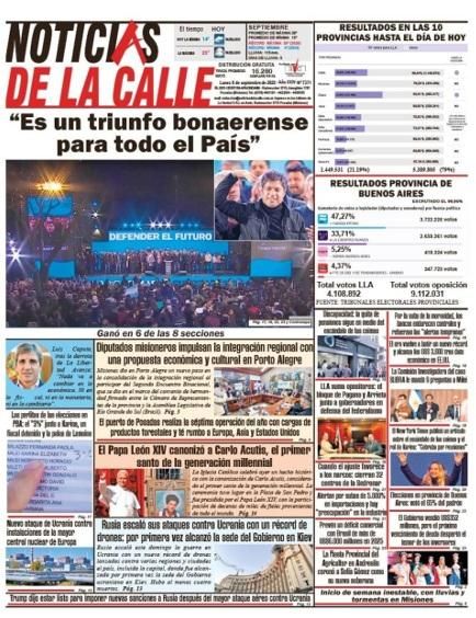 NOTICIAS DE LA CALLE