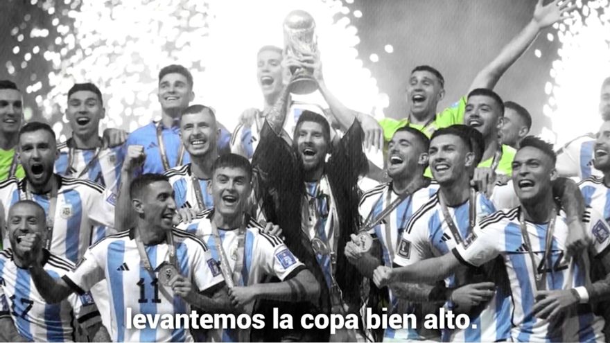 El conmovedor video de la Selección Argentina en el cierre de 2023