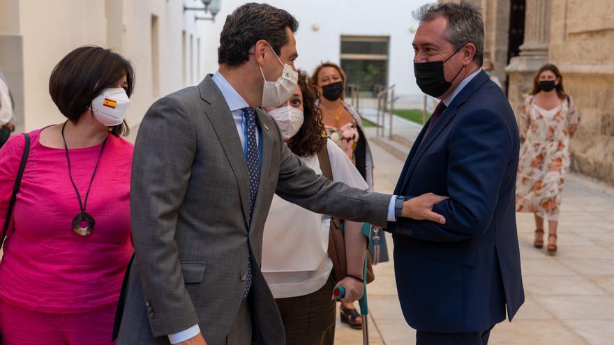 Espadas ofrece al Gobierno andaluz el apoyo del PSOE-A para aprobar el presupuesto sin que Vox meta baza