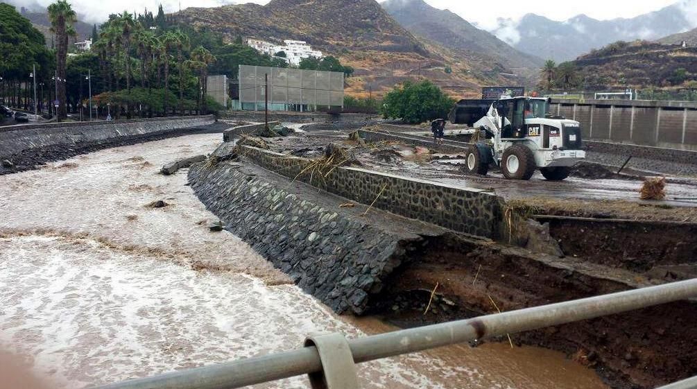 Inundaciones en Tenerife.
