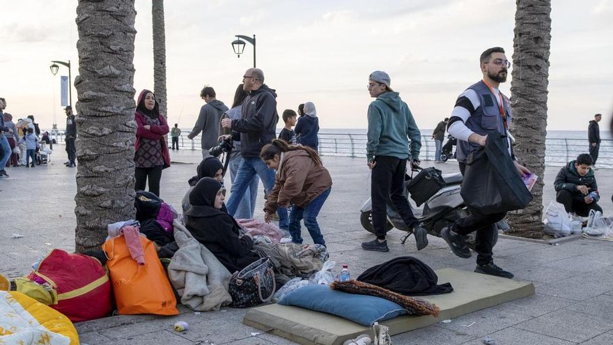 Crisis de desplazados en Líbano por la guerra de Irán