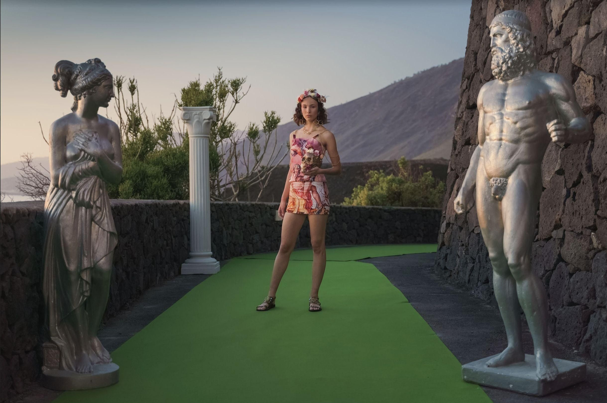 Modelo de la colección 'Renaissance' de Pedro Juan Glez.