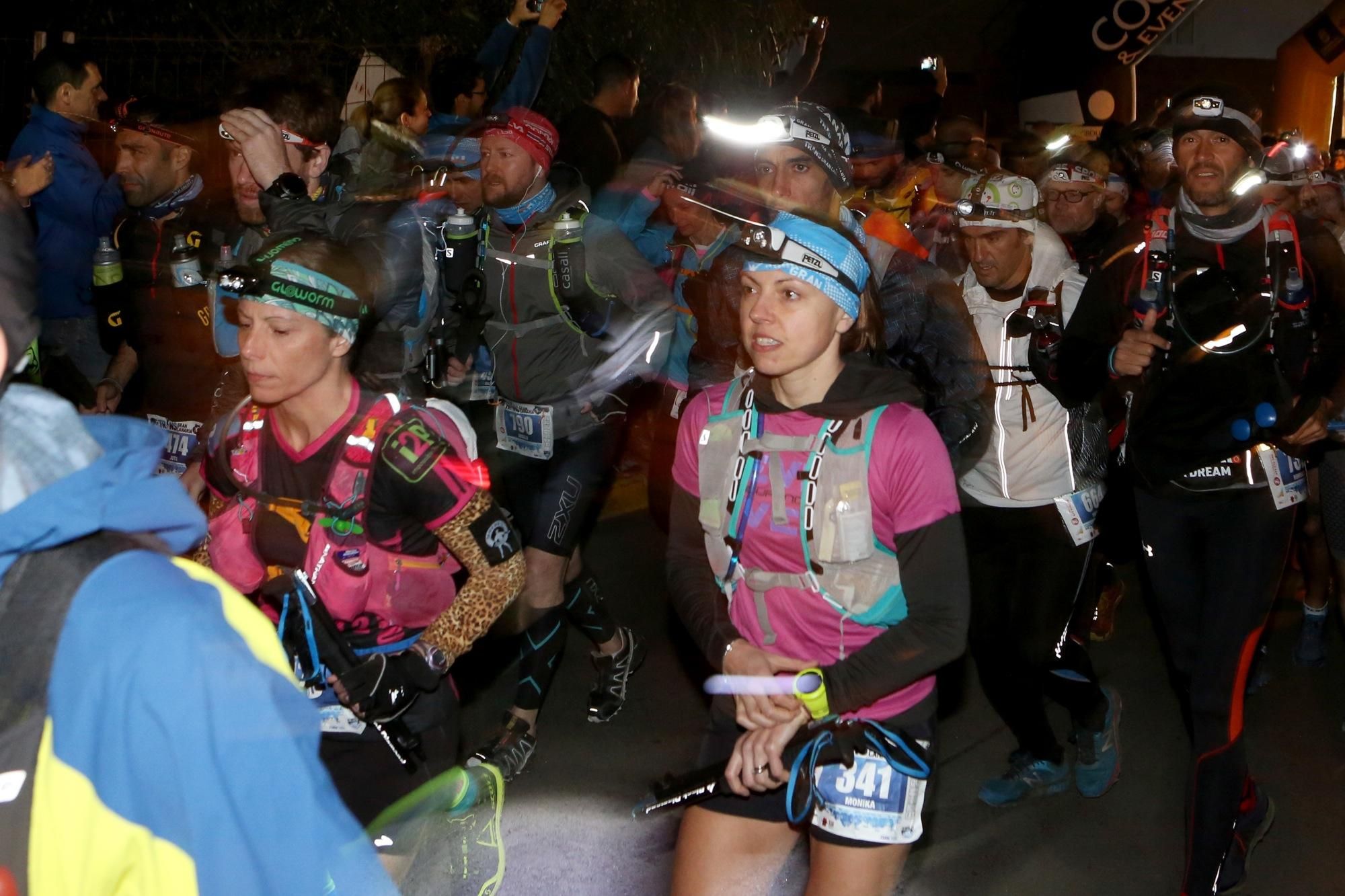 Salida de la Transgrancanaria 125 km. Alejandro Ramos.