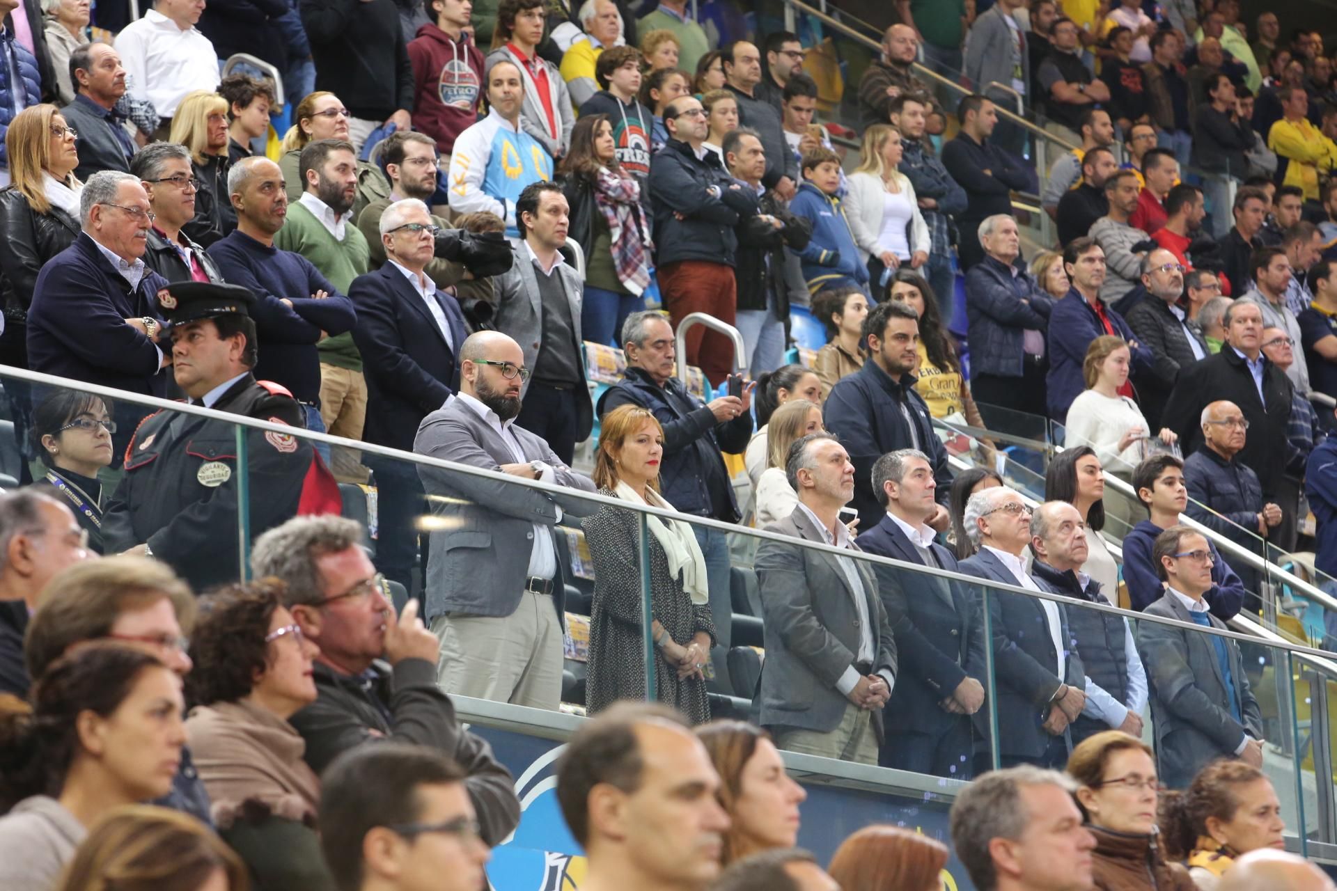 Imágenes del encuentro entre el Herbalife Gran Canaria y el Saski Baskonia. Alejandro Ramos.