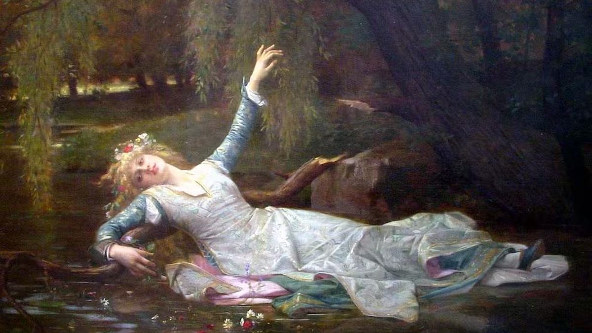 Ofelia, Alexander Cabanel, 1883