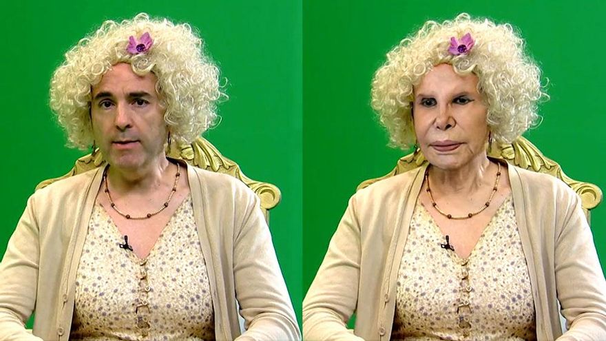 Así se hace el deepfake de 'El Intermedio' para 'resucitar' a los famosos que entrevista Wyoming