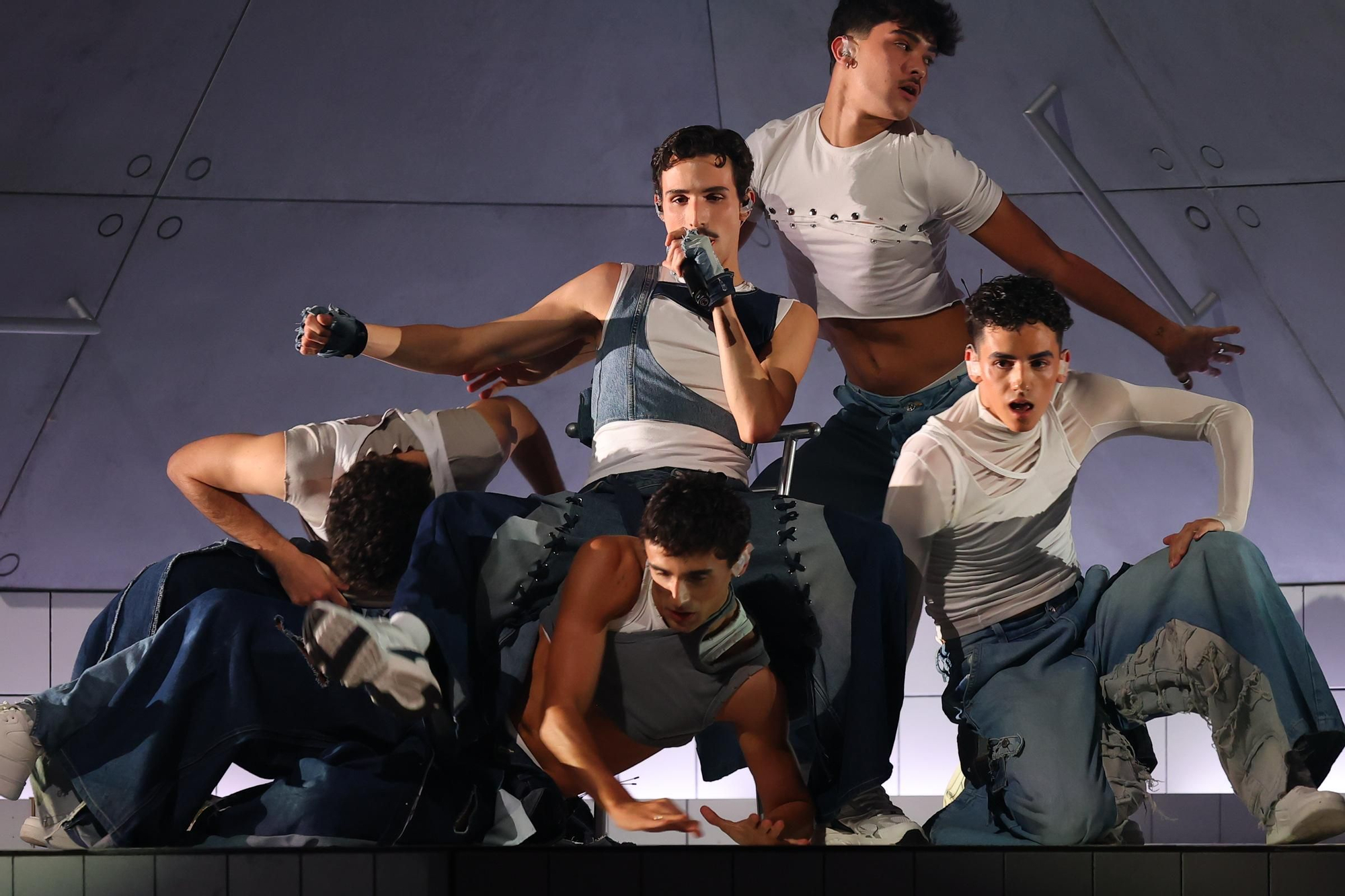 MAYO en su actuación de la segunda semifinal del Benidorm Fest 2026