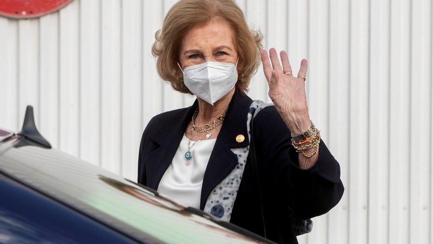 La reina emérita Doña Sofía. EFE/Marcial Guillén/Archivo