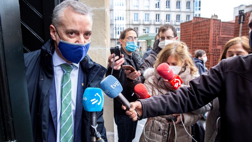 Urkullu convoca para este viernes una mesa de crisis extraordinaria para "endurecer" las restricciones en Euskadi