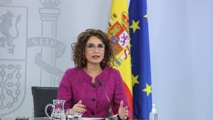 La portavoz del Gobierno y ministra de Hacienda, María Jesús Montero