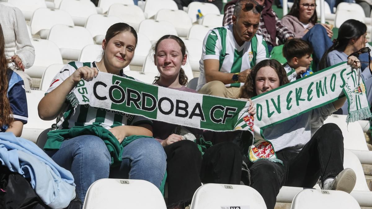 Grada Blanquiverde del Córdoba CF - SD Eibar