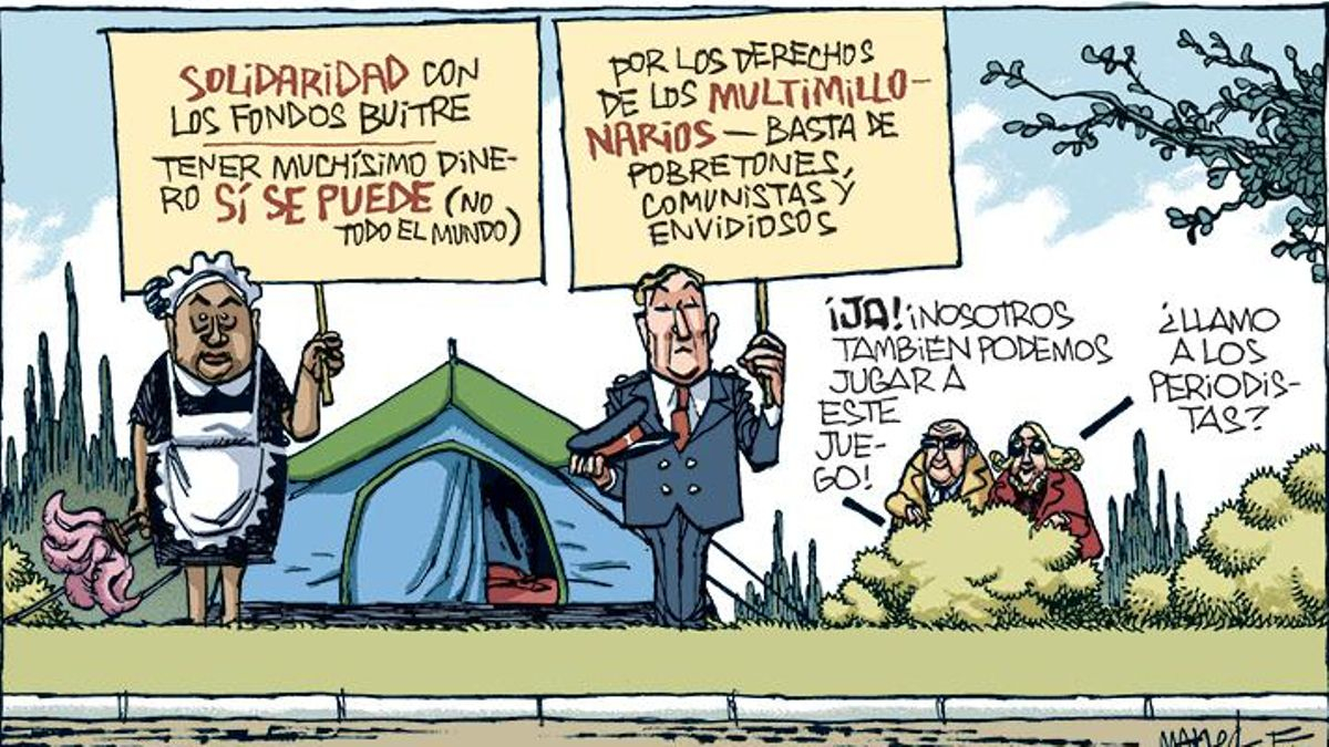 La acampada