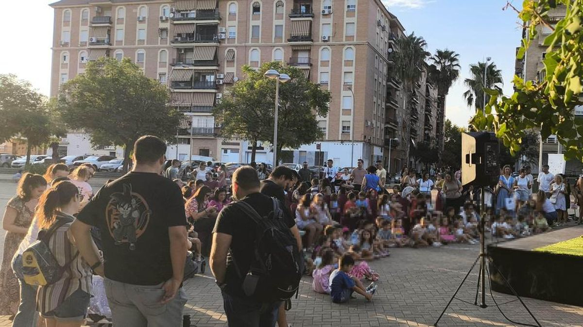 Espectáculo en el Parque Fidiana