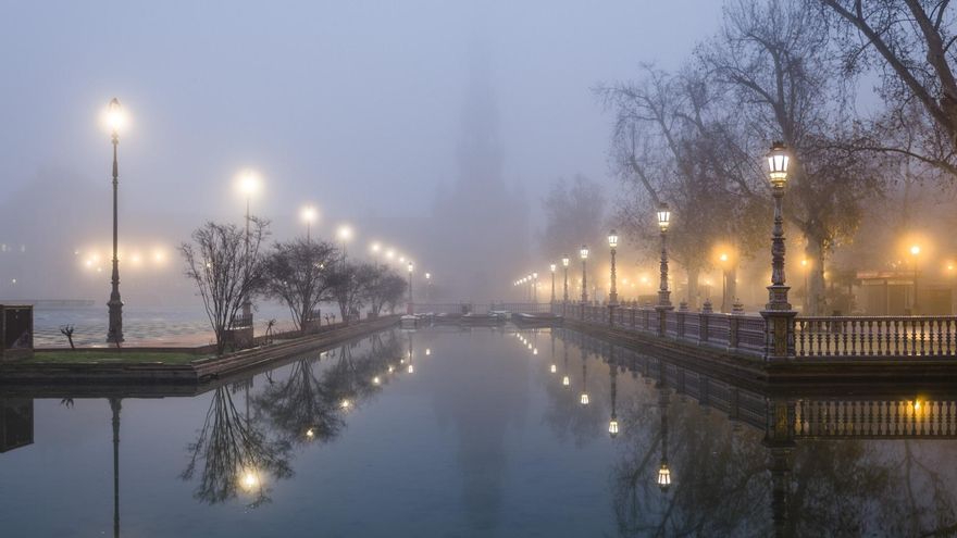 Fotograma de la Plaza de España extraída de la pieza de Laura Hojman