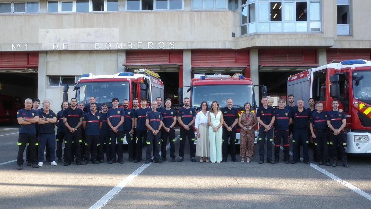 Los Bomberos de Zaragoza serán los pregoneros de las Fiestas del Pilar 2026 por su labor contra el fuego este verano