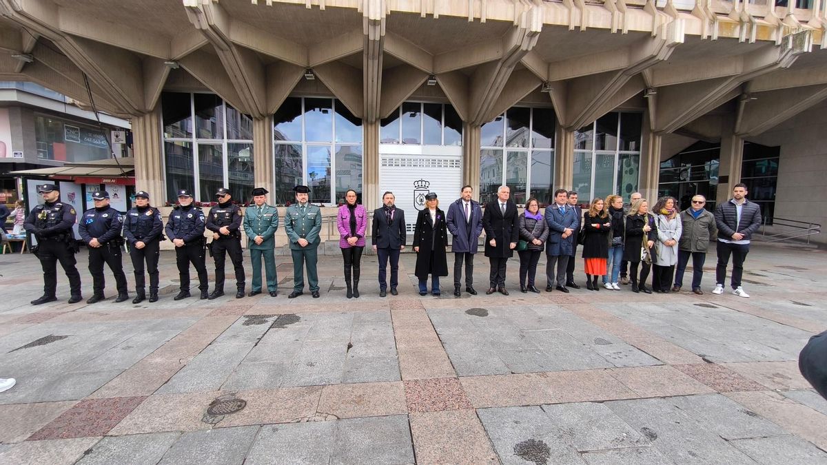 Minuto de silencio en Ciudad real