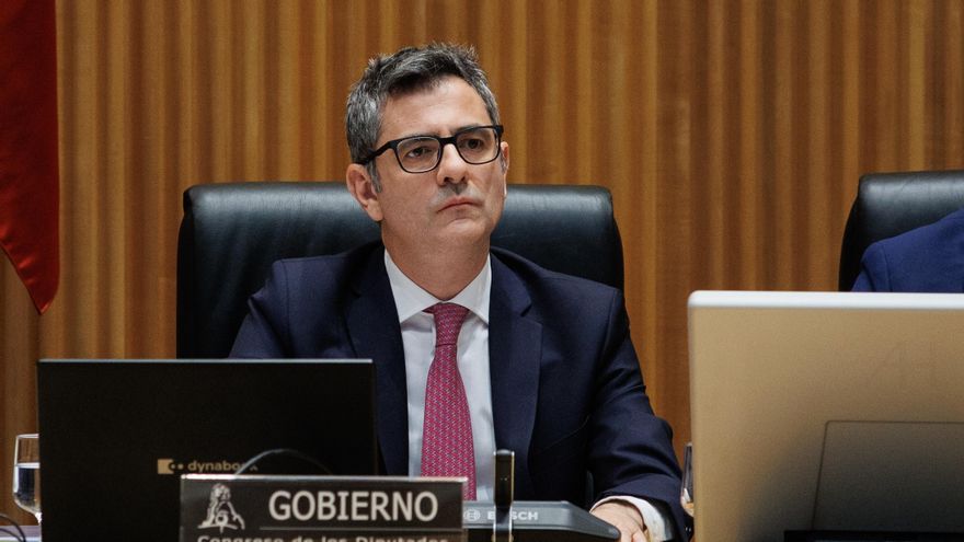 El ministro de la Presidencia y Relaciones con las Cortes, Félix Bolaños.