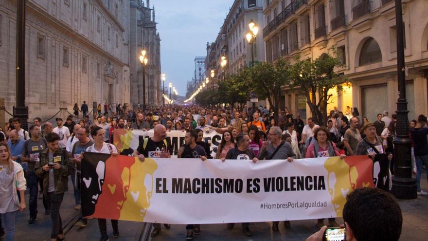 Sevilla conmemora 20 años de hombres por la igualdad: "La reacción neomachista ha incrementado las violencias"
