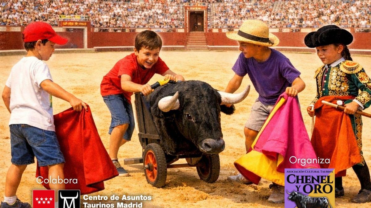 Cartel del Día del Niño en Las Ventas