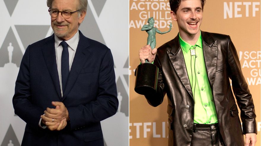 Steven Spielberg y Timothée Chalamet reciben su primera nominación al Grammy