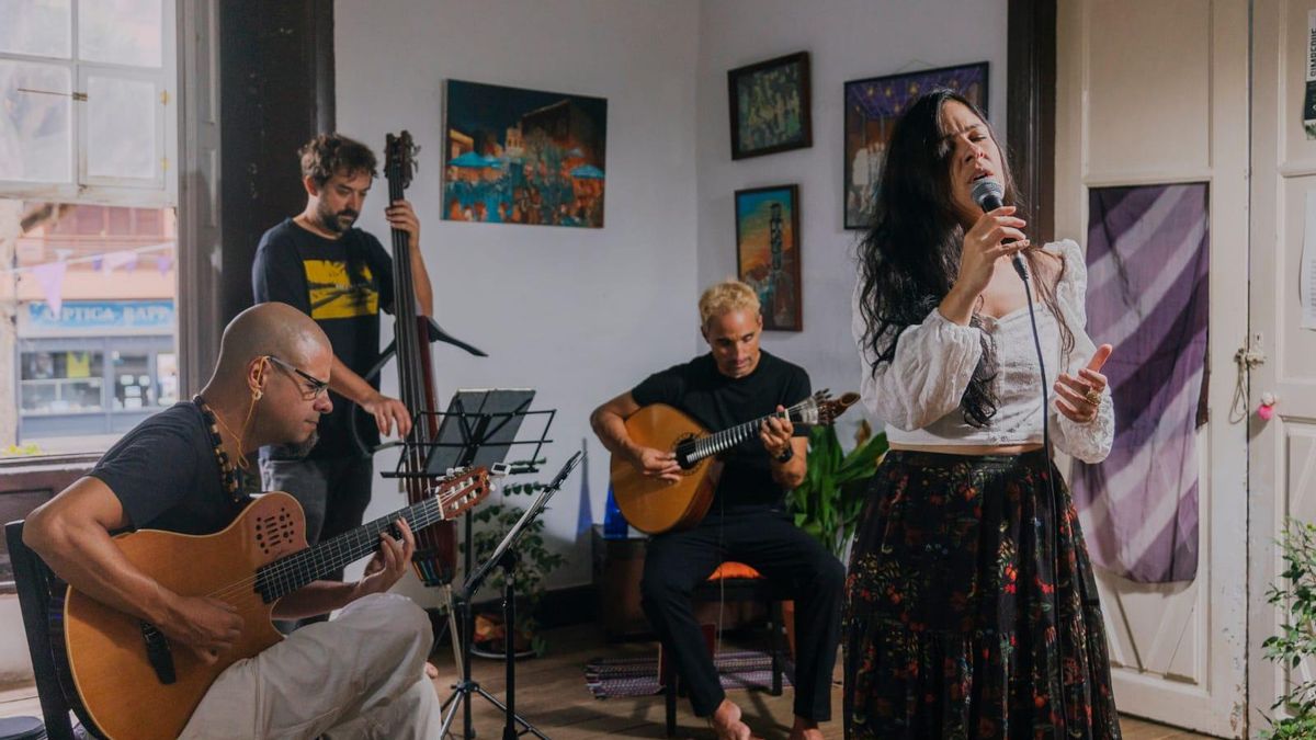 La banda 'Fado A Verdade', que actuará este sábado en Santa Brígida