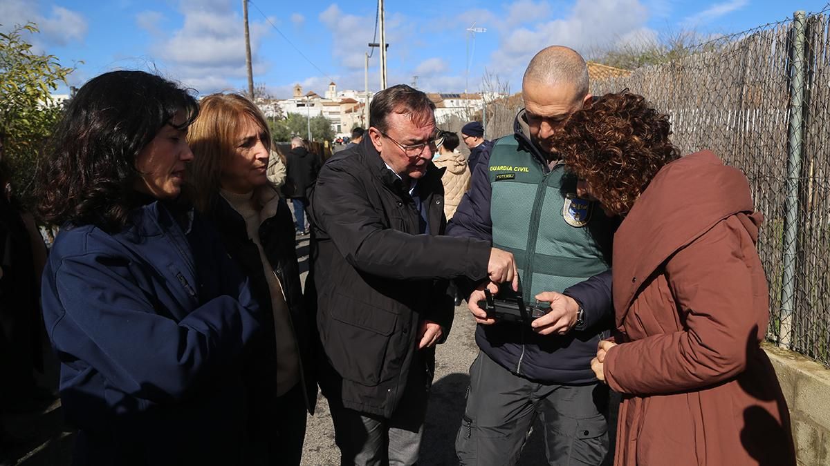 Visita de la vicepresidenta María Jesús Montero a Villafranca de Córdoba