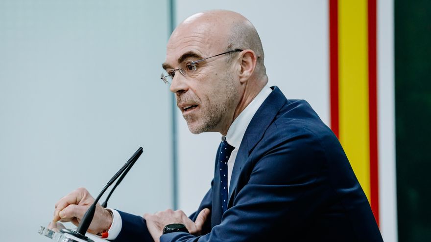 El portavoz del Comité de Acción Política de Vox, Jorge Buxadé.